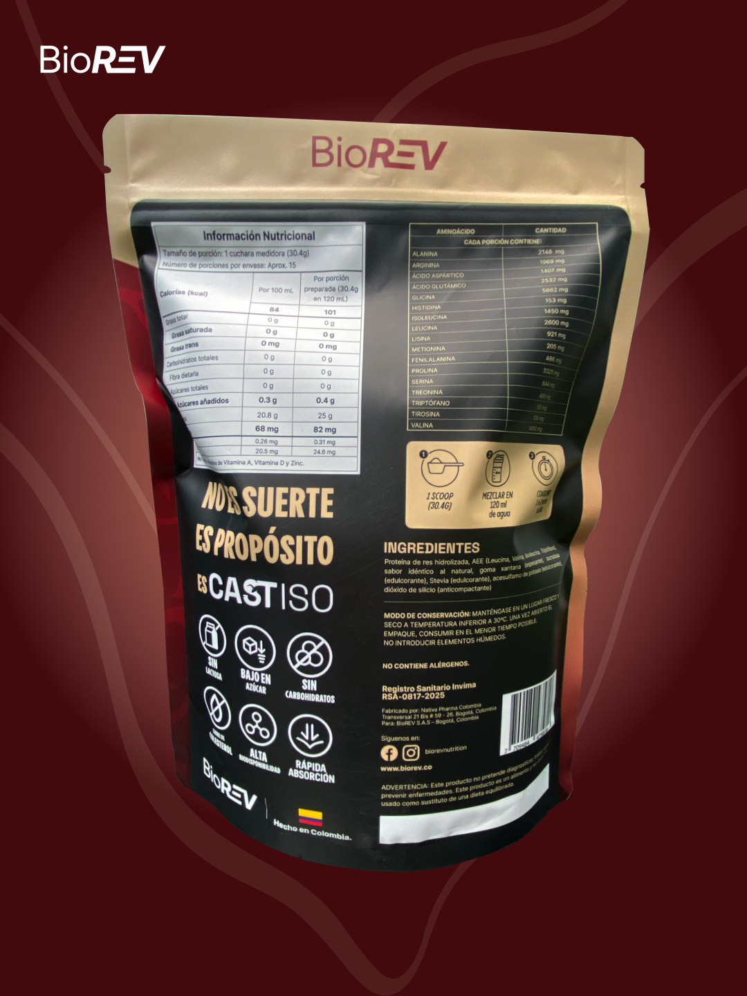 CastISO 456 g